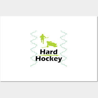 Hard Hockey Posters and Art